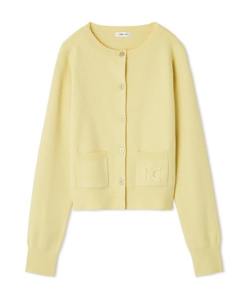 Amazon | [フレイ アイディー] Washableケーブルニットカーデ